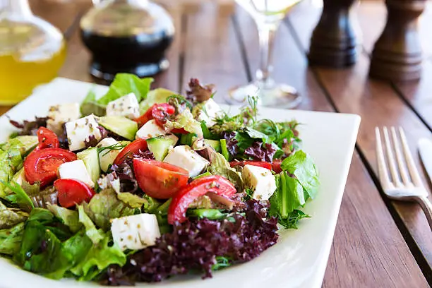 Photo of Greek Mediterranean salad