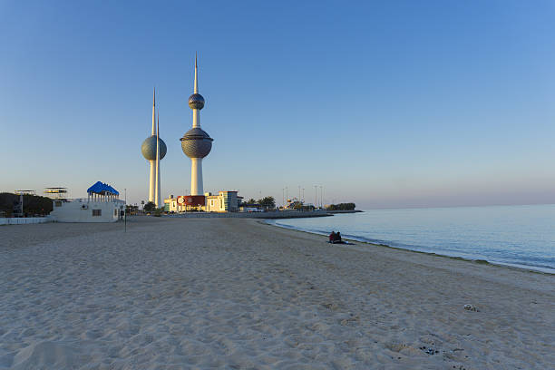 Kuwait Tower stock photo