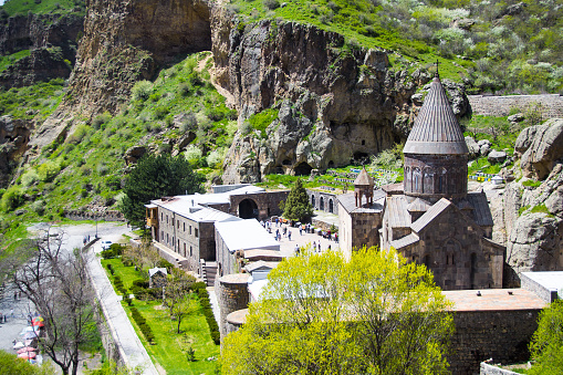 This is a photo of the  Geghard Monastic Complex