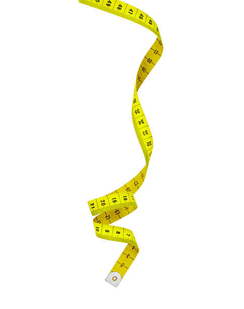 istock Bright yellow measuring spiral 515750328