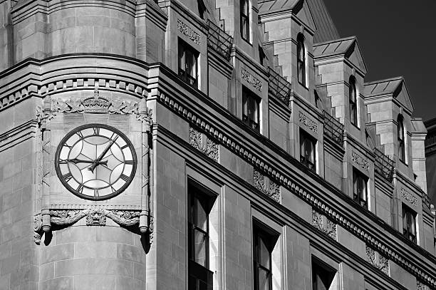 istock Chateau Style Architecture in Black and White 515768685