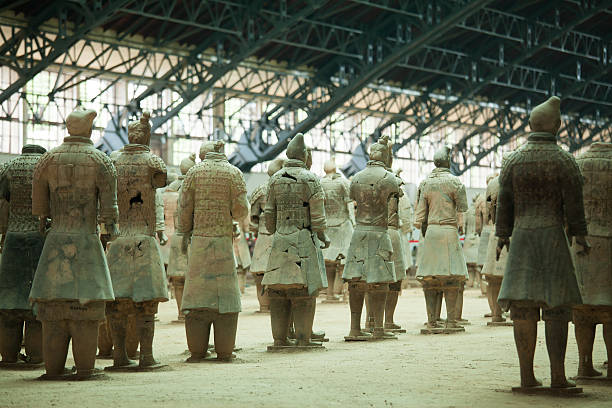 istock Terracotta Army in Qin Shi Huang's Tomb 515770949