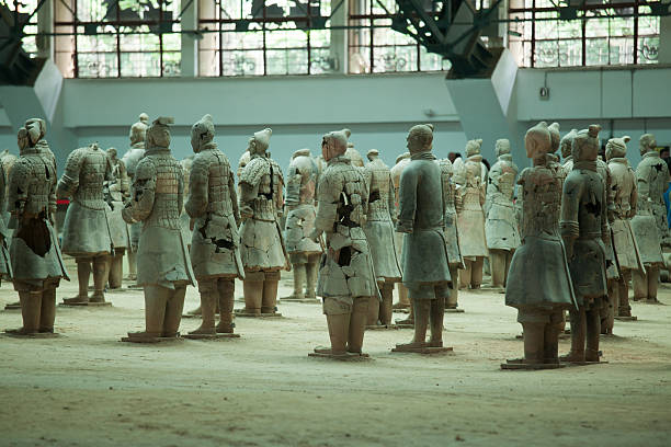 istock Terracotta Army in Qin Shi Huang's Tomb 515770961