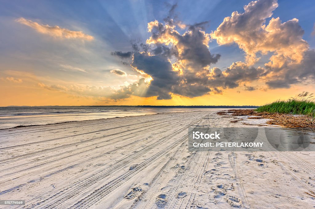 Sunset on Hilton Head Island Sunset on Hilton head Island Hilton Head Stock Photo