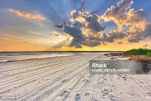 Sunset On Hilton Head Island Stock Photo - Download Image Now - Hilton Head, South Carolina, Beach