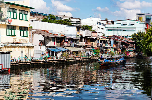 istock the channels on the river in Bangkok. 515777278