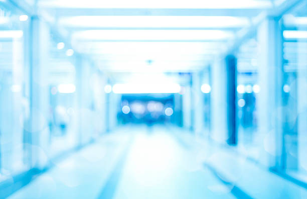 istock abstract blurred background with bokeh lights in blue tones 515778738