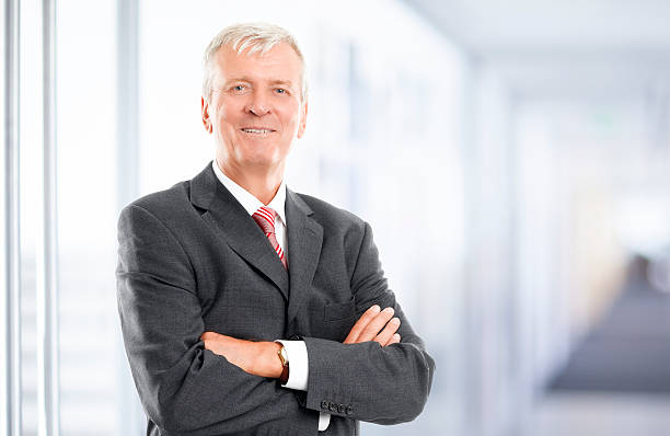 istock Senior businessman portrait 515779751