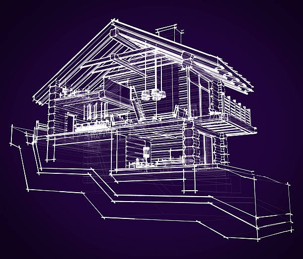 istock 3d section of a country house 515781318