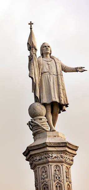 istock Columbus Statue Monument Plaza de Colon Madrid Spain 515781605