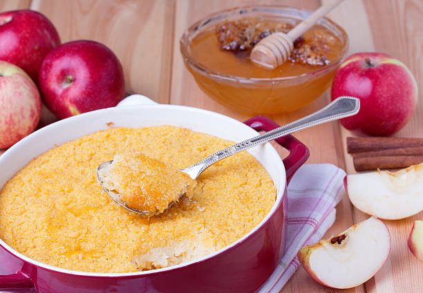 istock couscous casserole with apples, honey and cinnamon 515782437