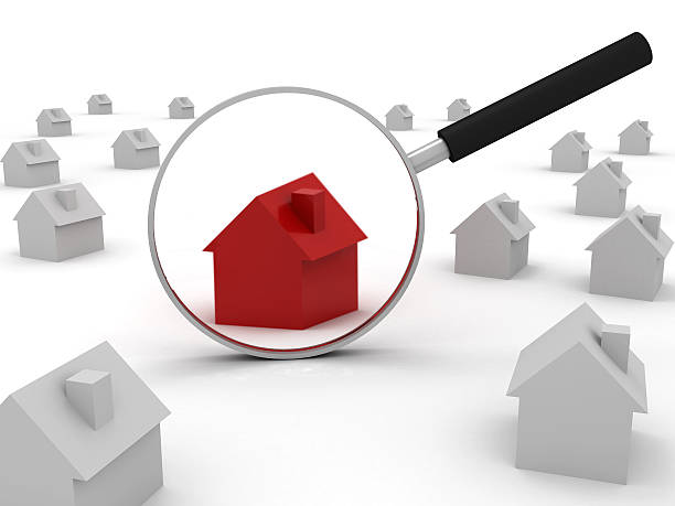 istock Real estate smart house search concept 515791568