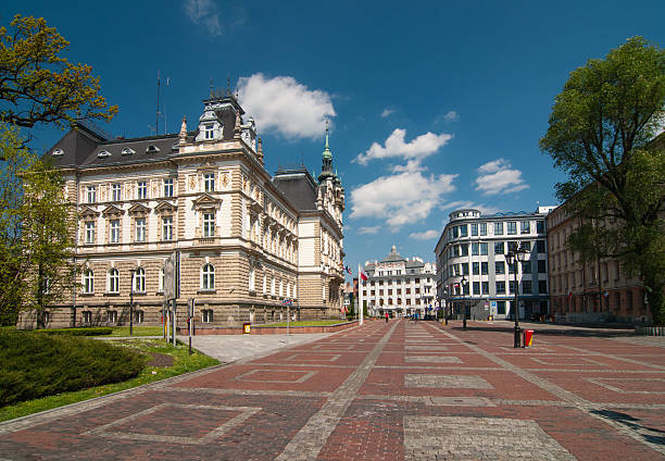 istock Market before Town Hall in Bielsko-Biala, Poland 515802042