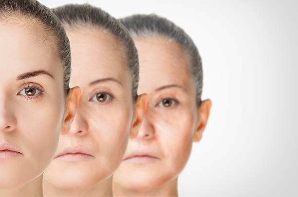 istock Aging process, rejuvenation anti-aging skin procedures 515805754