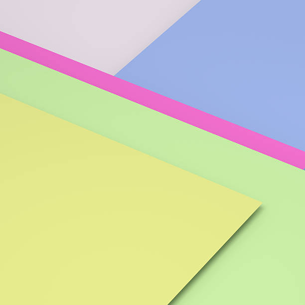 istock Geometric shapes with soft vibrant colors. Design background. 515806488