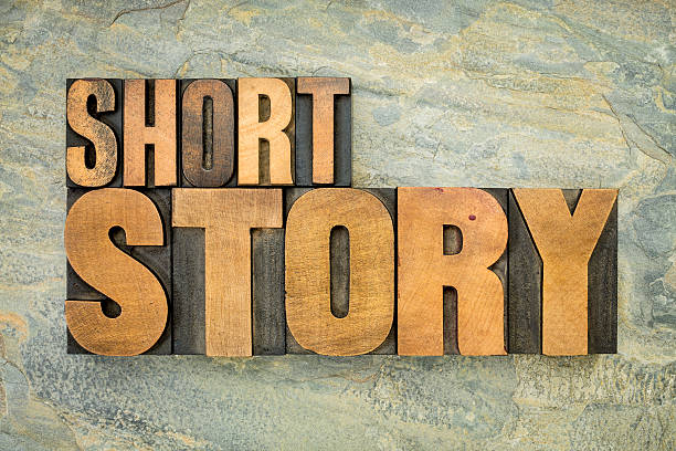 short story in wood type