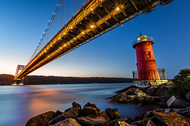 istock George Washington Bridge and the Little Red Lighthouse 515809311