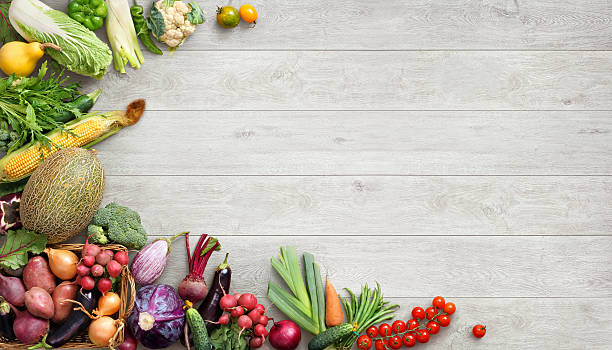 istock Healthy food background. 515810166