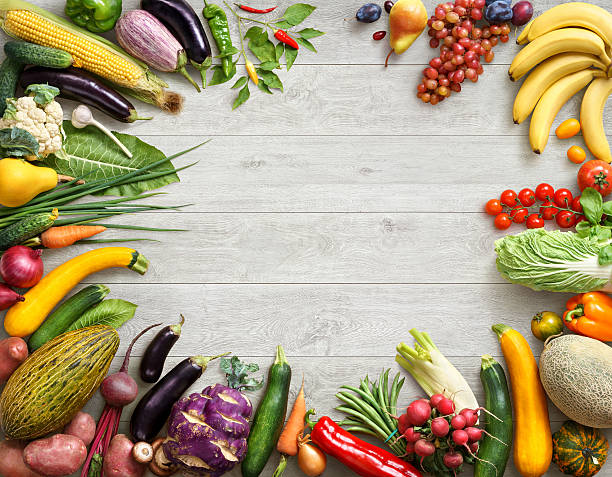 istock Healthy food background and Copy space. 515810870