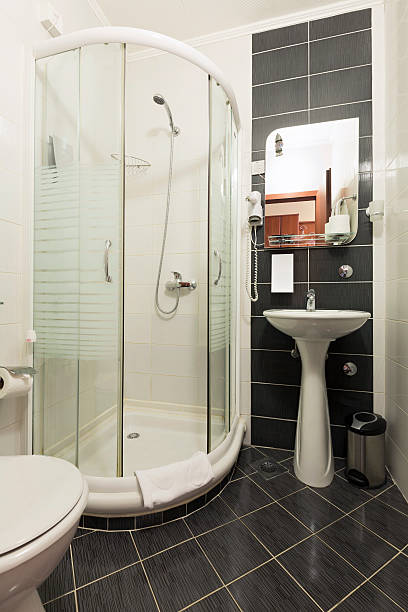 istock Interior of a hotel bathroom 515811002