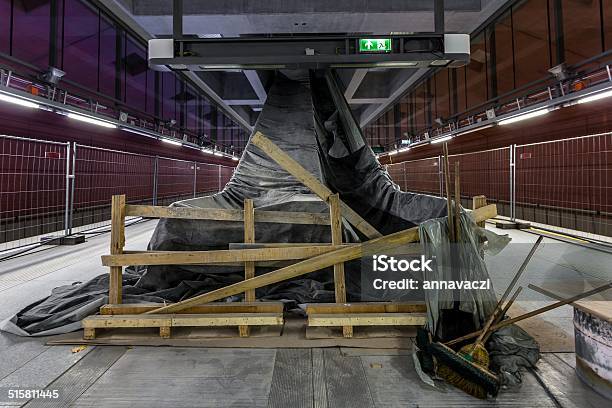 Underground Under Construction Stock Photo - Download Image Now - Architecture, Backgrounds, Below