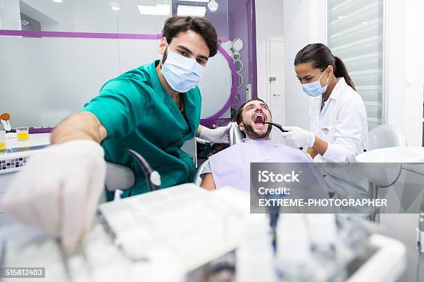 Dental Process Stock Photo - Download Image Now - Adult, Angled Mirror, Body Care