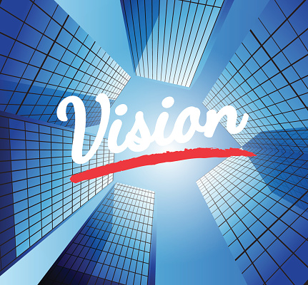 Vision Backfround Vision Concept With Abstract Background Stock Illustration - Download ...