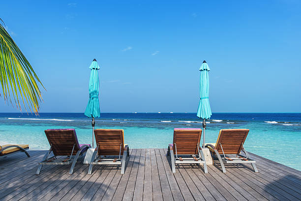 istock Tropical beach vacation and travel concept 515825024