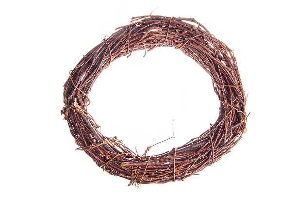 istock blank for a Christmas wreath 515825102