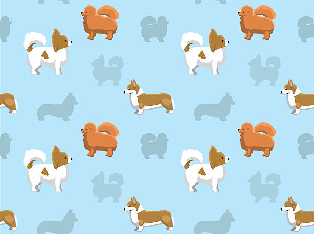 Dog Wallpaper 7 Stock Illustration - Download Image Now - Dog, In  Silhouette, Sleeping - iStock