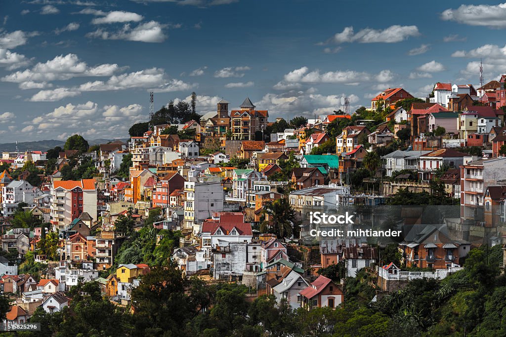 Madagascar City of Antananarivo at sunny day. Madagascar Madagascar Stock Photo