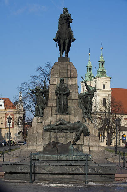 istock Grunwald Monument, Krakow, Poland 515825574