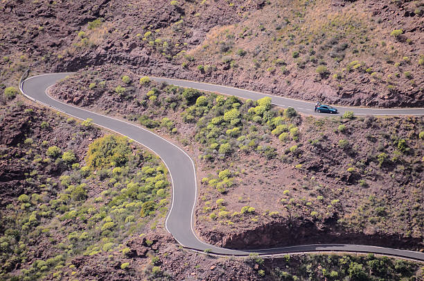 istock Aerial View of an Asphalt Road 515828092
