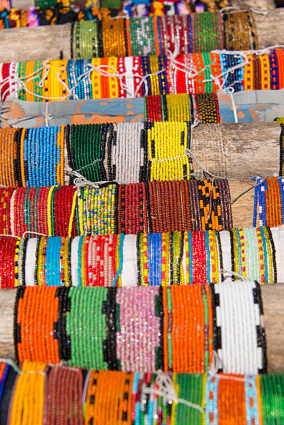 istock Bracelets of colorful beads 515828220