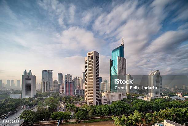 Photo libre de droit de Ville De Jakarta banque d'images et plus d'images libres de droit de Jakarta - Jakarta, Indonésie, Paysage urbain