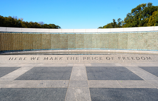 World War II Memorial Washington DC Battle Monument