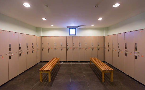 gym locker room gym locker room locker room stock pictures, royalty-free photos & images