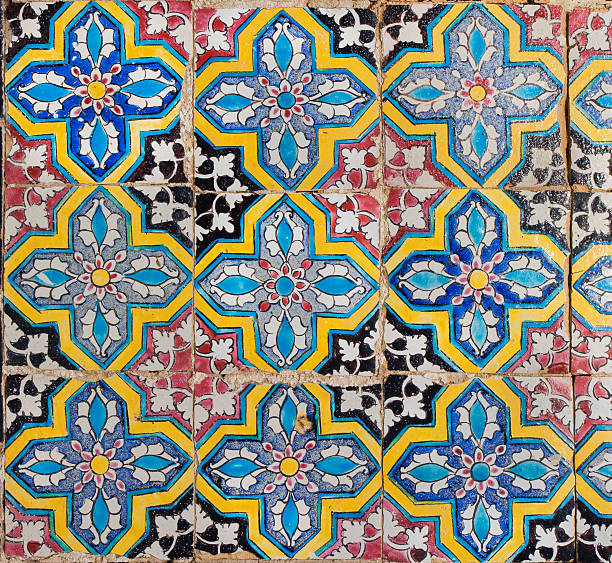 istock Tiles with geometry of colorful patterns 515831226