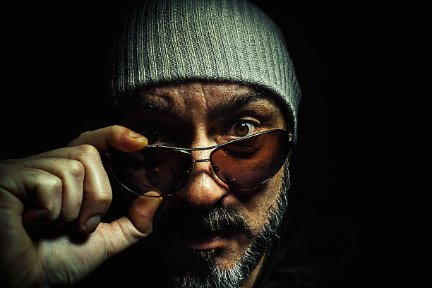 istock Portrait of a Beard Man With Glasses 515834318