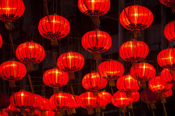 istock The traditional Chinese New Year lanterns. 515836376