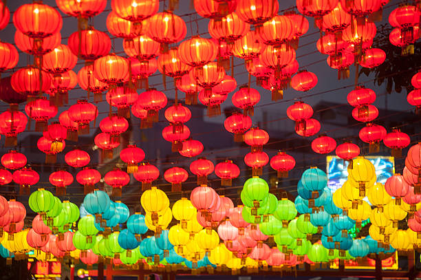 istock The traditional Chinese New Year lanterns. 515837180