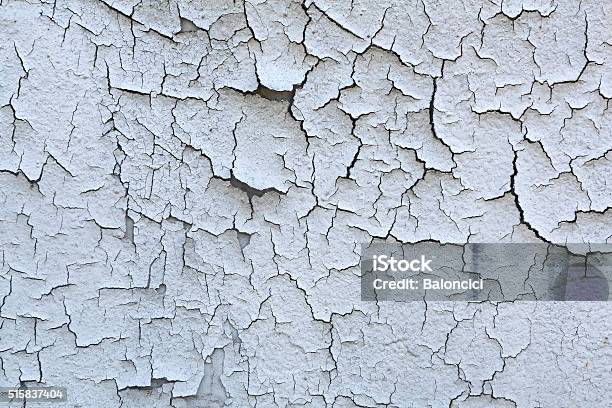 Cracked Paint Stock Photo - Download Image Now - Paint, Peeling Off, Cracked