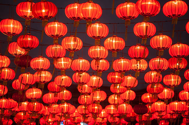istock The traditional Chinese New Year lanterns. 515837470