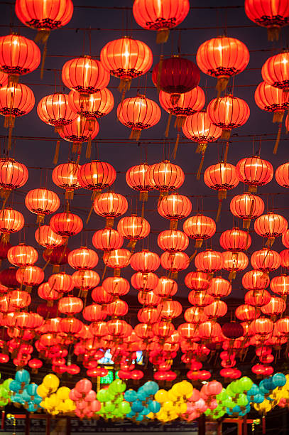istock The traditional Chinese New Year lanterns. 515837900
