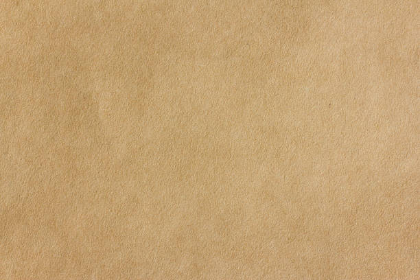 seamless sfondo giallo carta da imballaggio - paper recycling brown paper craft foto e immagini stock