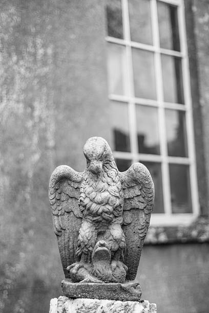 istock Eagle Statue (B&W) at Leap Castle, Co Offaly,  Ireland 515851028