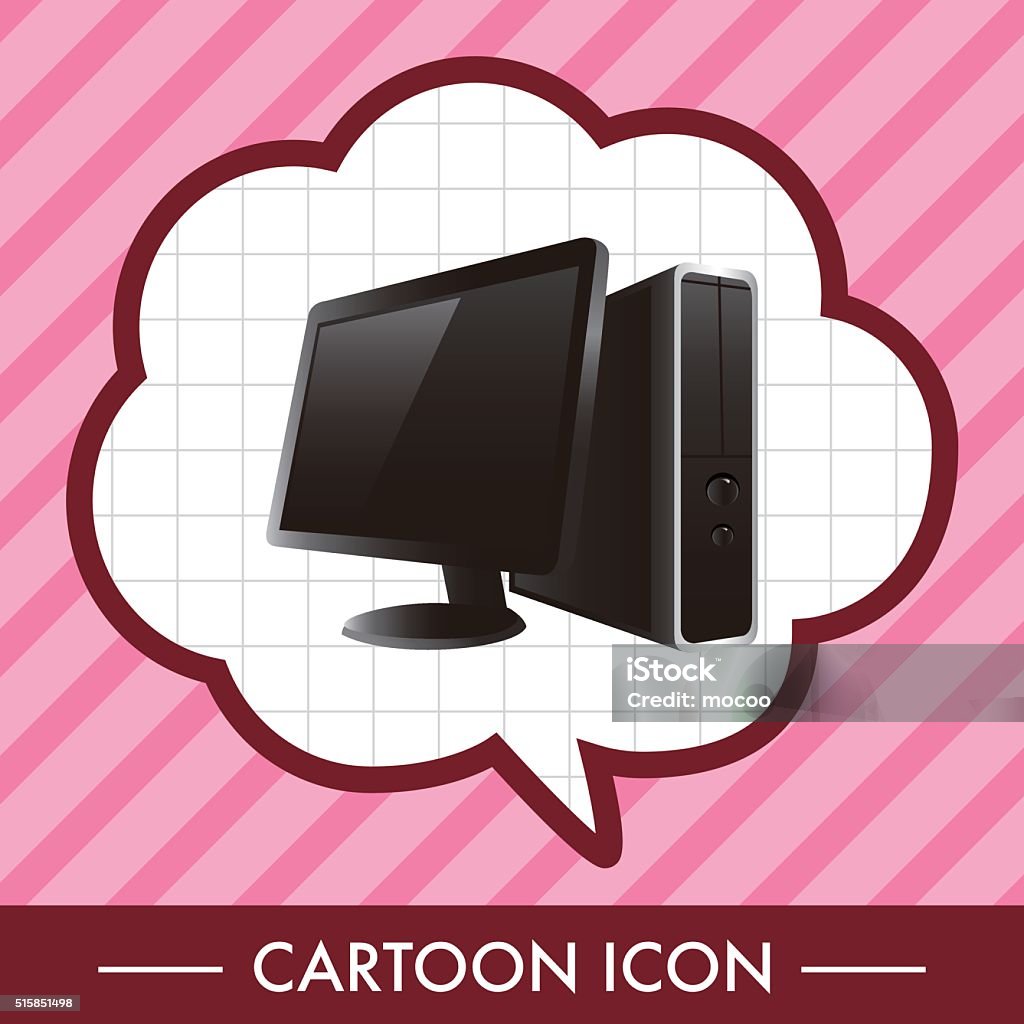 Computer Theme Elements Stock Illustration - Download Image Now ...