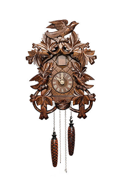 istock wooden cuckoo clock isolated on white 515851752