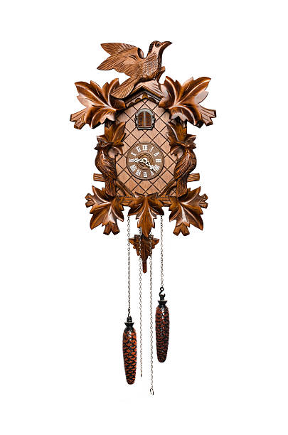 istock wooden cuckoo clock isolated on white 515851808