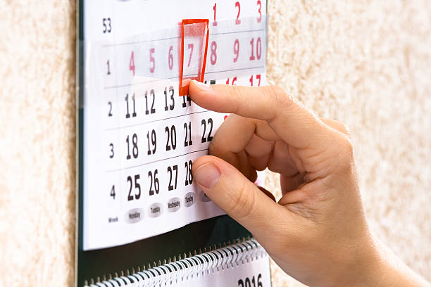 istock hand marking important date on calendar 515853004